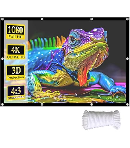 Amazon | UPstore プロジェクタースクリーン 300インチ